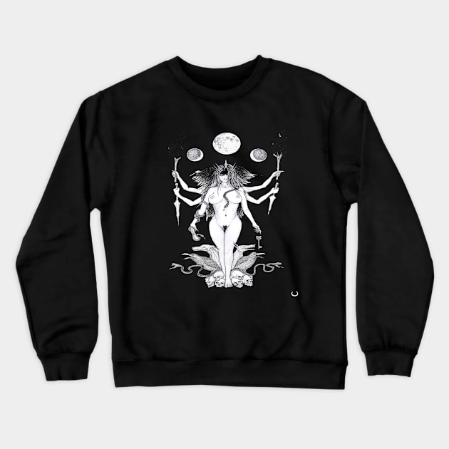 Hekate Crewneck Sweatshirt by tristan.r.rosenkreutz